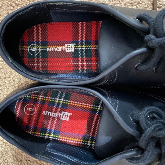 Boys/Youth navy blue dress shoes - Picture 7 of 7